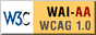 Icono de accesibilidad WAI-AA